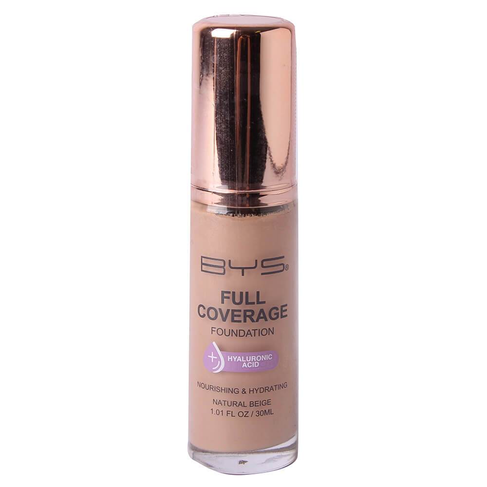 Full Coverage Matte Foundation – Mε Υαλουρονικό | BYS