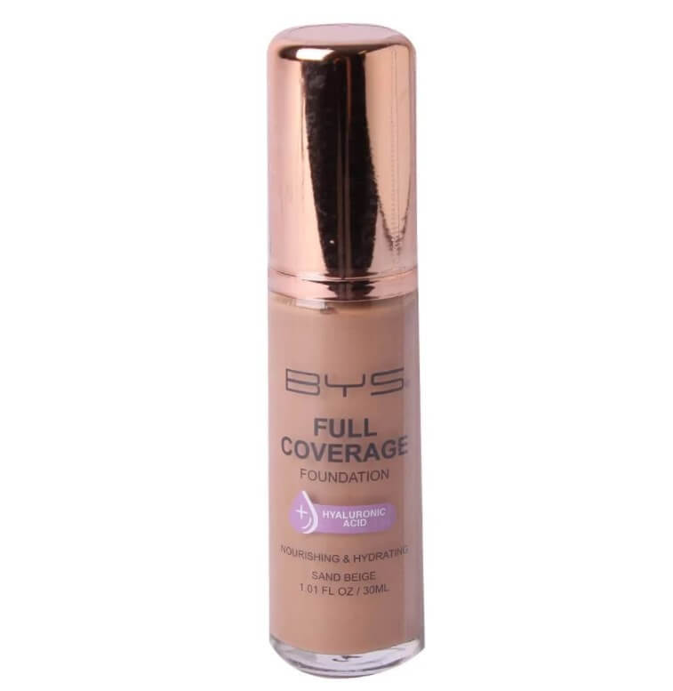 Full Coverage Matte Foundation – Mε Υαλουρονικό | BYS