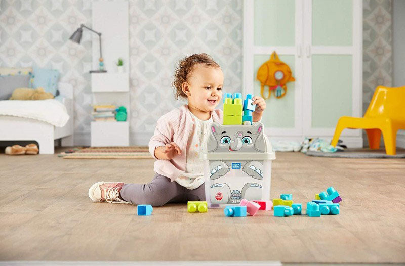 MEGA BLOKS Jolly Elephant Τουβλάκια Σε Κουτί 25 Τμχ – Ελεφαντάκι GCT46 / GFX30