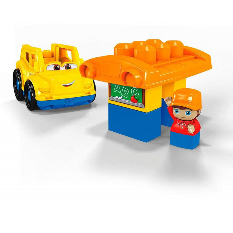MEGA BLOKS First Builders Sammy School Bus Σχολικό Όχημα GCX10