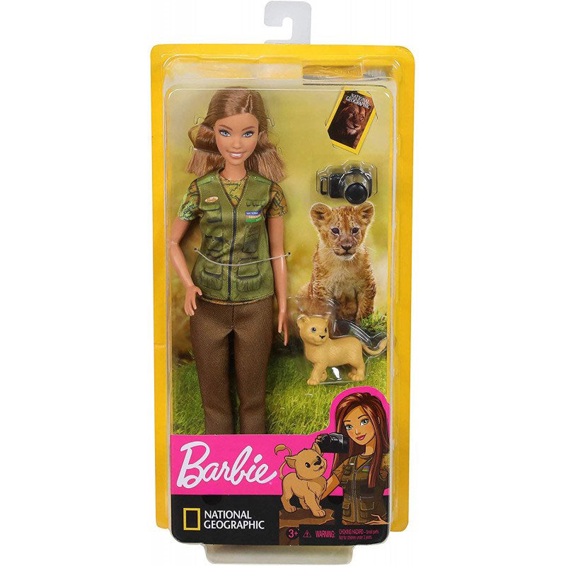 Mattel Barbie National Geographic Φωτορεπόρτερ GDM46