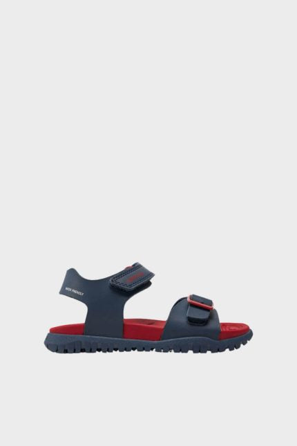 GEOX πέδιλα J Sandal Fusbetto μπλε