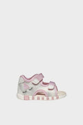 GEOX πέδιλα Lupidoo baby girl ασημί
