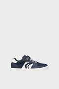 GEOX sneakers Gisli boy καμβάς μπλε