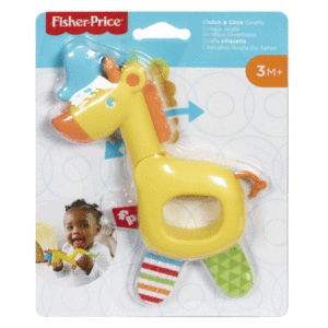Fisher-Price Clutch And Click Giraffe Ζωάκια Σαφάρι – Καμηλοπάρδαλη GGF02 / GGF05
