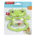 Fisher-Price Shake N Rattle Frog Ζωάκια Σαφάρι – Βατραχάκι GGF02 / GGF03
