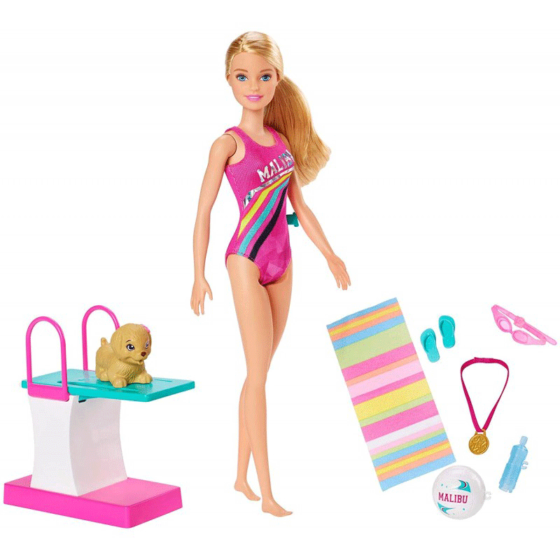 Mattel Barbie Dreamhouse Adventures Κολυμβήτρια GHK23