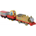 Fisher-Price Thomas And Friends Trackmaster Golden Thomas Με 2 Βαγόνια GHK79