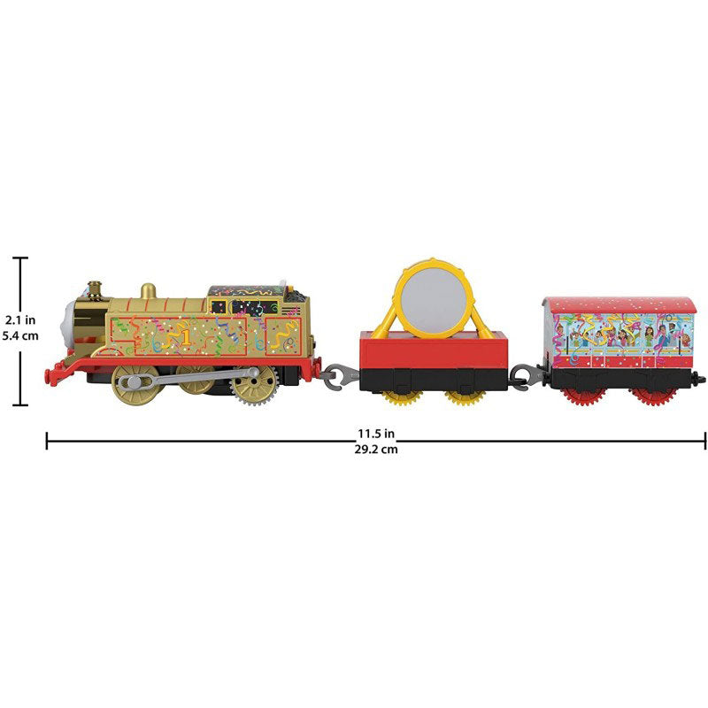 Fisher-Price Thomas And Friends Trackmaster Golden Thomas Με 2 Βαγόνια GHK79