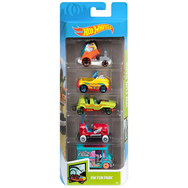 Mattel Hot Wheels – HW Fun Park (Set Of 5) GHP49