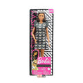 Mattel Barbie Fashionistas Κούκλα Num 140 Original Μελαχρινή Κούκλα Με Φόρεμα Mouse FBR37 / GHW54