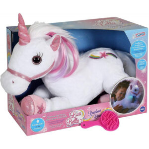 GiPSY Lica Bella Unicorn Λούτρινο Μονόκερος Με Ήχο Και Φως 35 Εκ. (GIP55648)