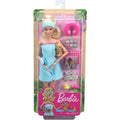 Mattel Barbie Wellness Ημέρα Ομορφιάς Σπα Κούκλα Με Κουτάβακι Και 9 Αξεσουάρ GKH73 / GJG55