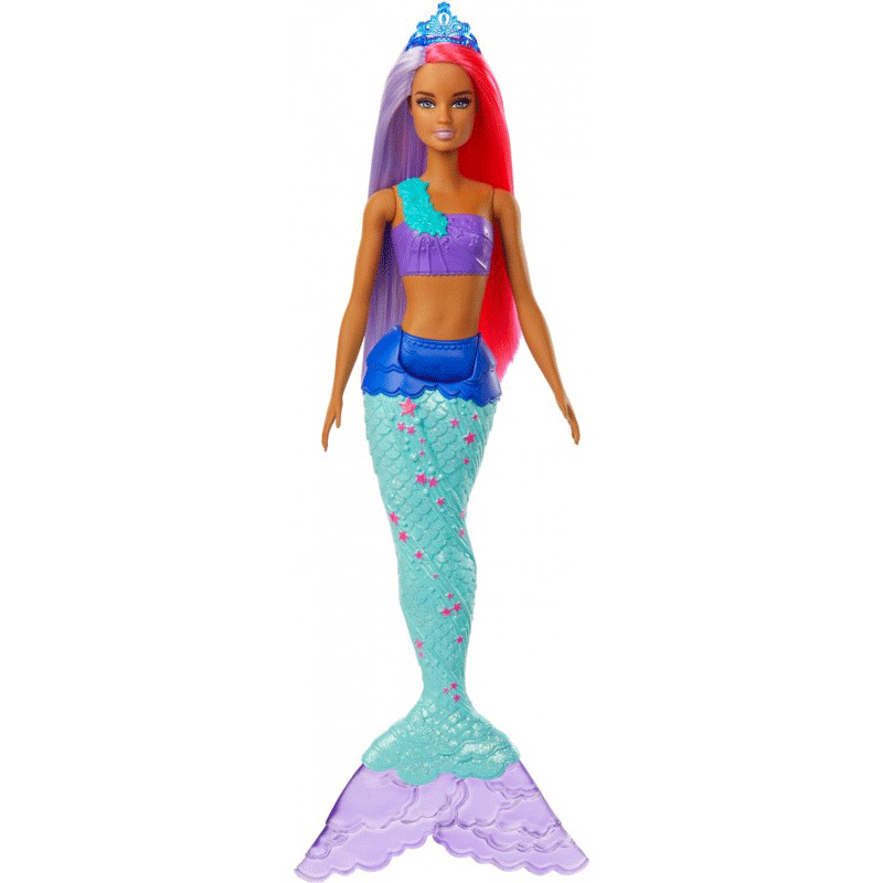 Mattel Barbie Dreamtopia Γοργόνα Κούκλα Με Γαλάζια Ουρά GJK07 / GJK09