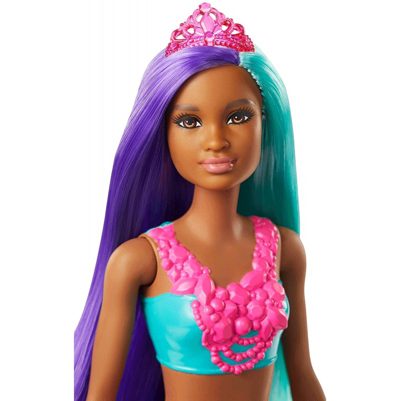 Mattel Barbie Dreamtopia Έκπληξη Γοργόνα Κούκλα Με Κίτρινη Ουρά GJK07 / GJK10