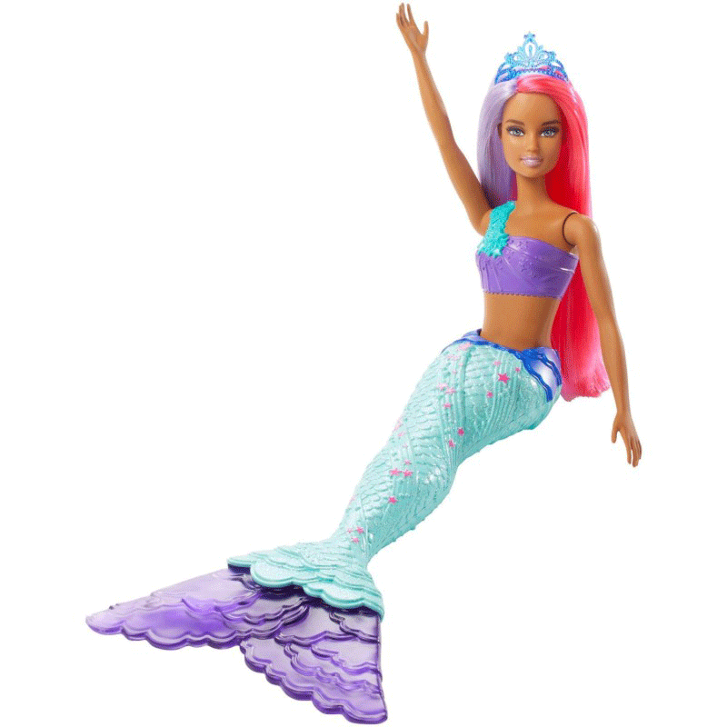 Mattel Barbie Dreamtopia Γοργόνα Κούκλα Με Γαλάζια Ουρά GJK07 / GJK09