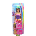Mattel Barbie Dreamtopia Πριγκίπισσα Κούκλα Με Καστανά Μαλλιά Και Πράσινη Ανταύγεια GJK12 / GJK14