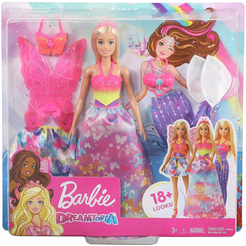 Mattel Barbie Dreamtopia Παραμυθένια Εμφάνιση Σετ Δώρου GJK40