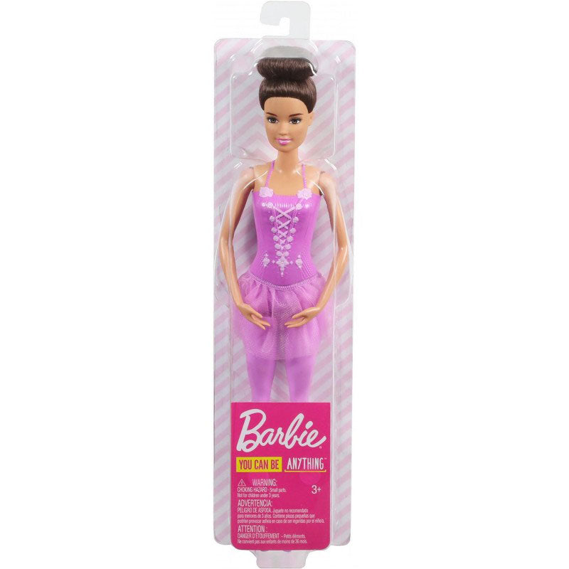 Mattel Barbie Μπαλαρίνα Μελαχρινά Μαλλιά Με Tutu Φούστα – Μωβ GJL58 / GJL60