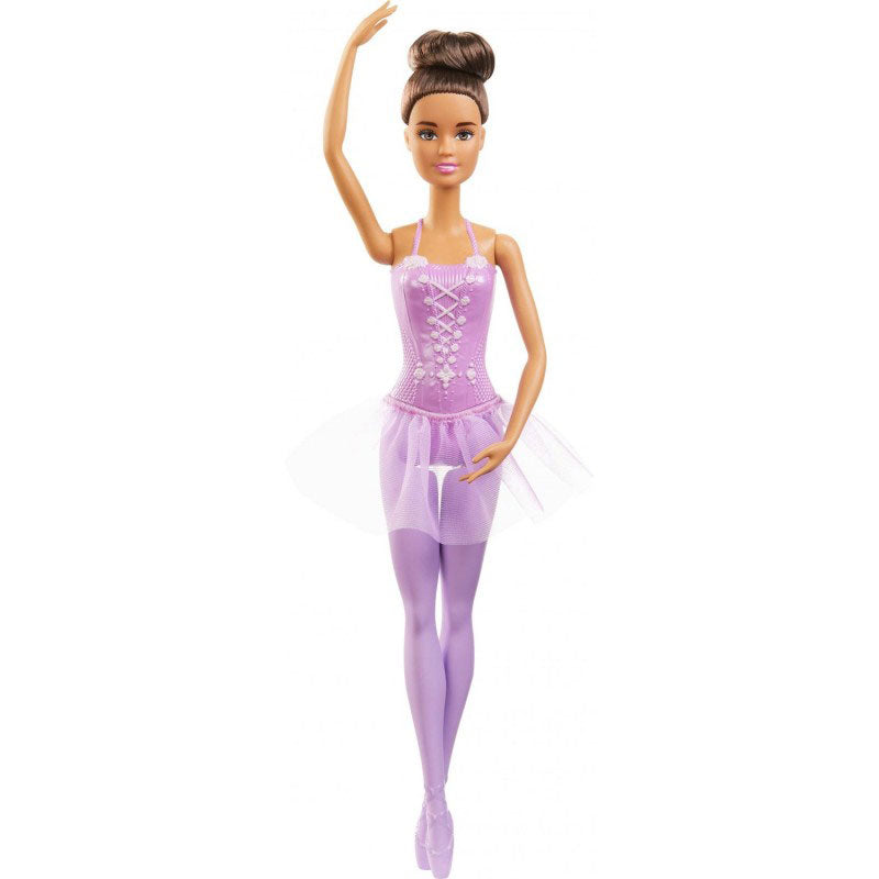 Mattel Barbie Μπαλαρίνα Μελαχρινά Μαλλιά Με Tutu Φούστα – Μωβ GJL58 / GJL60