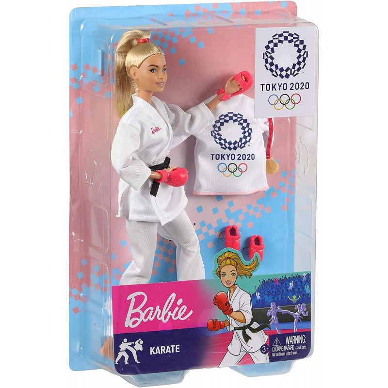 Mattel Barbie Ολυμπιακοί Αγώνες – Αθλήτρια Καράτε Τόκυο 2020 GJL74