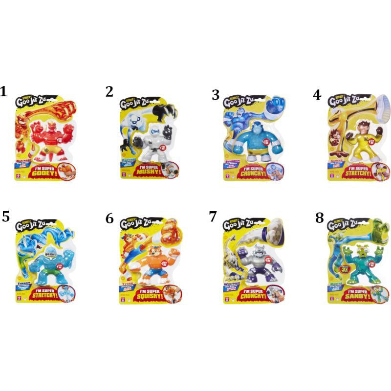 GIOCHI PREZIOSI Goo Jit Zu Hero Single Pack W.1 – 8 Σχέδια GJT00100