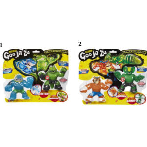 GIOCHI PREZIOSI Goo Jit Zu Battle Pack 2 Fighter 2 Τεμαχίων – 2 Σχέδια GJT02100