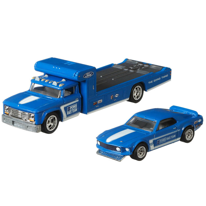 Mattel Hot Wheels 2020 Team Transport Release H – 69 Ford Mustang Boss 302 Retro Rig 19 GJT38