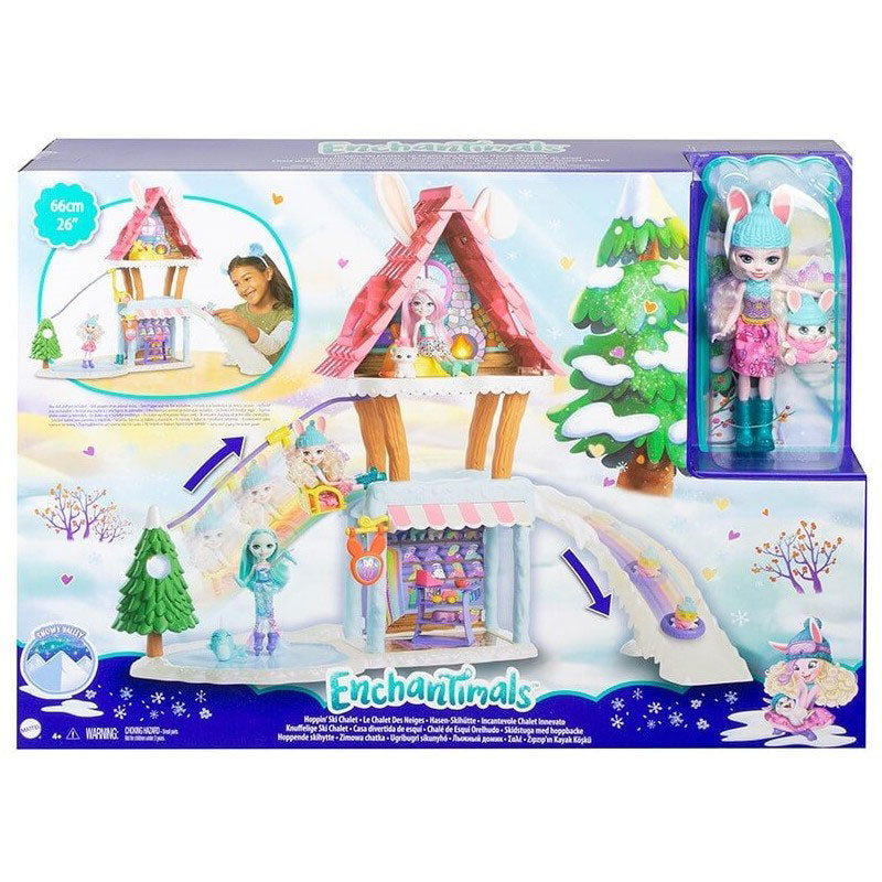 Mattel Enchantimals Χιονοδρομικό Σαλέ GJX50