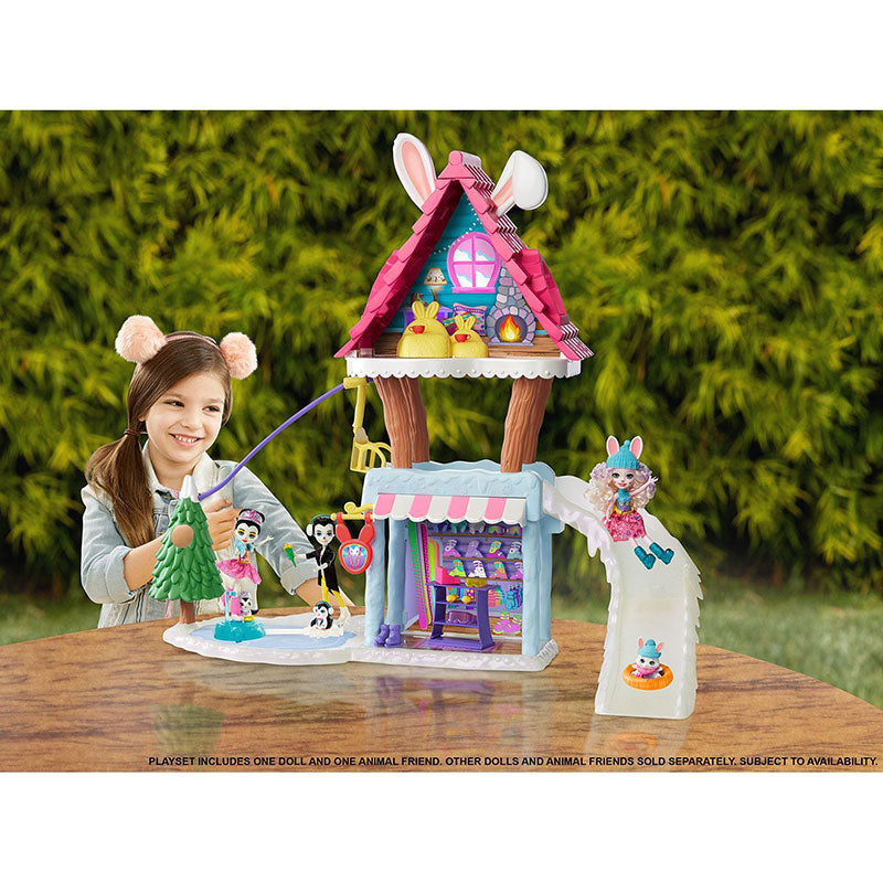 Mattel Enchantimals Χιονοδρομικό Σαλέ GJX50
