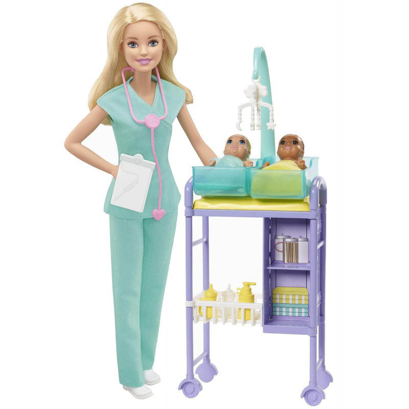 Mattel Barbie Παιδίατρος Σετ Παιχνιδιού DHB63 / GKH23