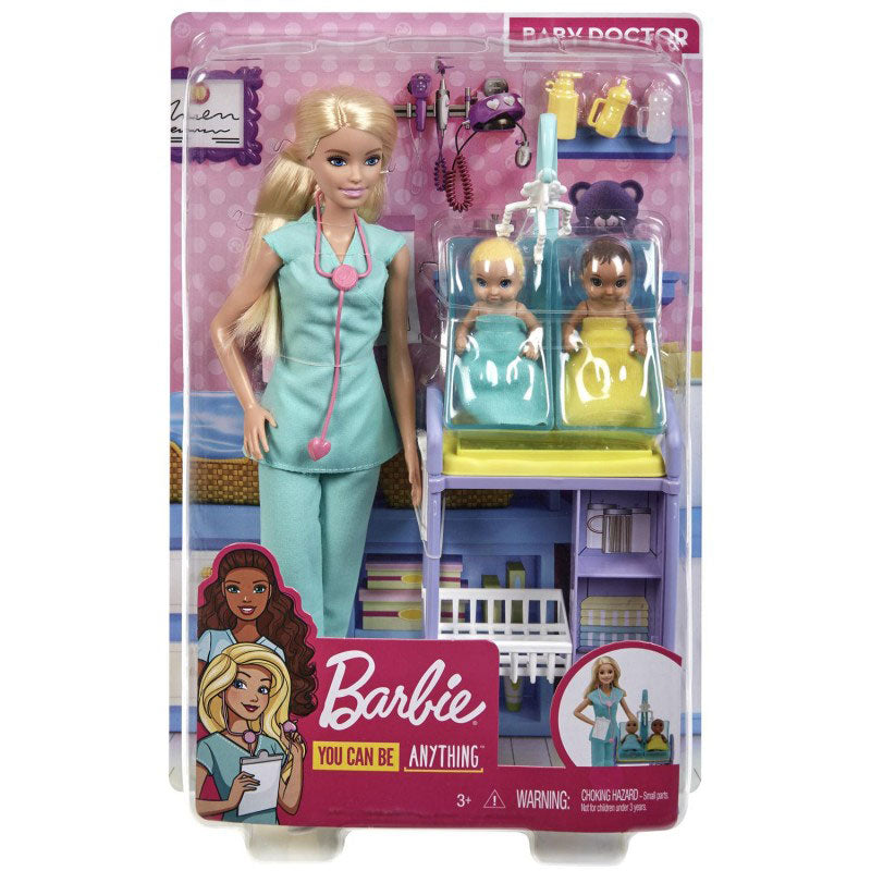 Mattel Barbie Παιδίατρος Σετ Παιχνιδιού DHB63 / GKH23