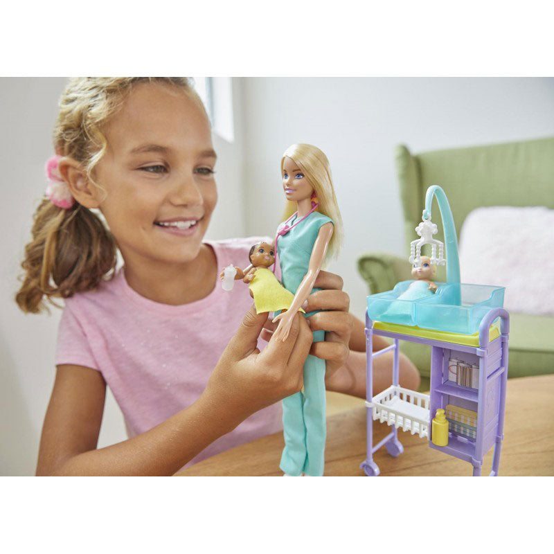 Mattel Barbie Παιδίατρος Σετ Παιχνιδιού DHB63 / GKH23