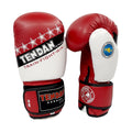 GLOVES E.I.T.F. PU 10oz APPROVED "STARS" RED/BLUE