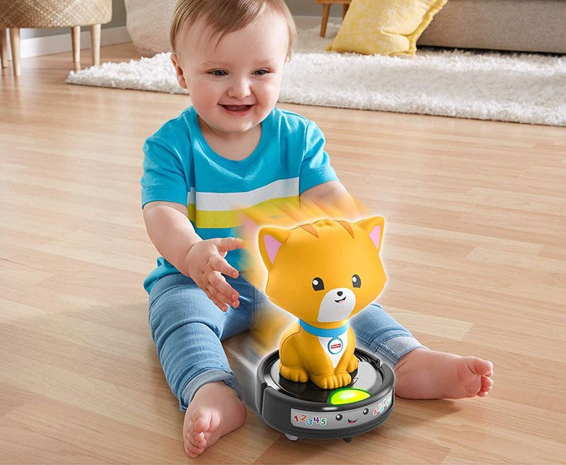 Fisher-Price Laugh And Learn Σκούπα Ρομπότ Με Γατάκι GMX70