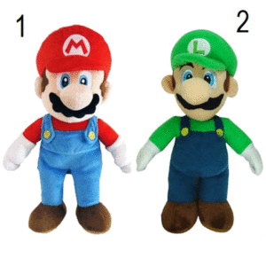 Λούτρινα Super Mario & Luigi 2 Σχέδια 30,5 Εκ. GOL13769