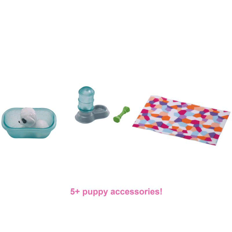 Mattel Barbie Έπιπλα Mini Playset Σπιτάκι Σκύλου GRG75 / GRG78