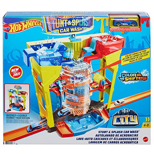 Mattel Hot Wheels Πλυντήριο Χωμοκεραυνών (GRW37)