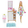 Mattel Barbie Δωμάτιο Με Κούκλα – Μπάνιο GTD87 / GRG87