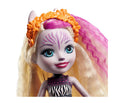 Mattel Enchantimals Κούκλα Και Ζωάκι Zadie Zebra And Ref FNH22 / GTM27