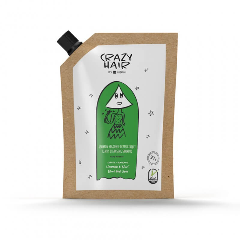 Σαμπουάν Ήπιου Καθαρισμού Scalp Balance Lime &amp; Kiwi 300ml Refill | Crazy Hair