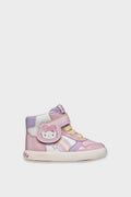 Geox Gisli Παιδικά Sneakers Hello Kitty Ροζ