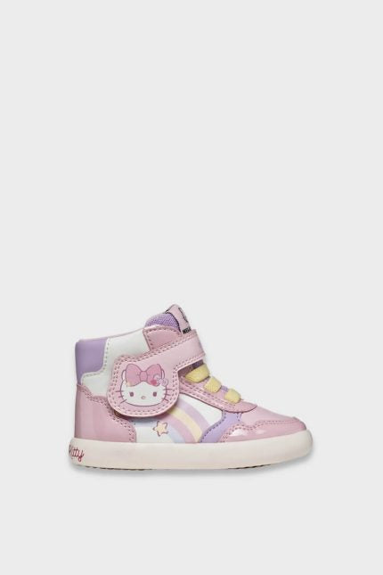 Geox Gisli Παιδικά Sneakers Hello Kitty Ροζ