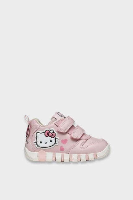 Geox Iupidoo Παιδικά Sneakers Hello Kitty Ροζ