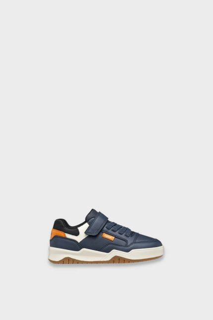 Geox Perth Boy Μπλε Παιδικά Sneakers για Αγόρι