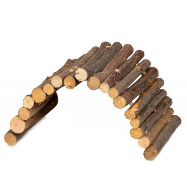 Gigamouse Wooden Bridge - Ξύλινη Γέφυρα Μικρών Ζώων 22x10cm