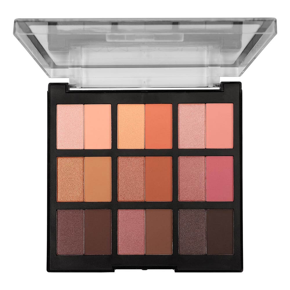 Eyeshadow Palette x18 Matte &amp; Iridescent DUO - Glam Squad | BYS