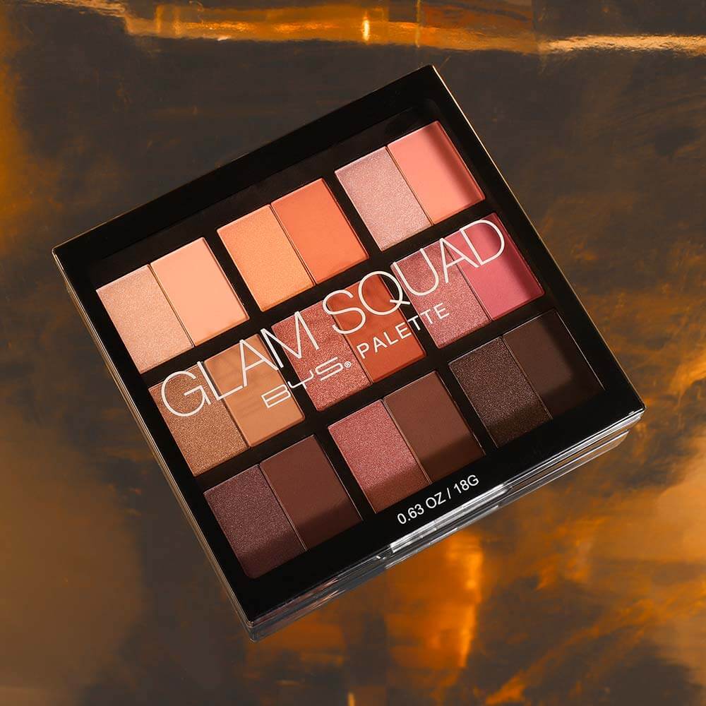 Eyeshadow Palette x18 Matte &amp; Iridescent DUO - Glam Squad | BYS