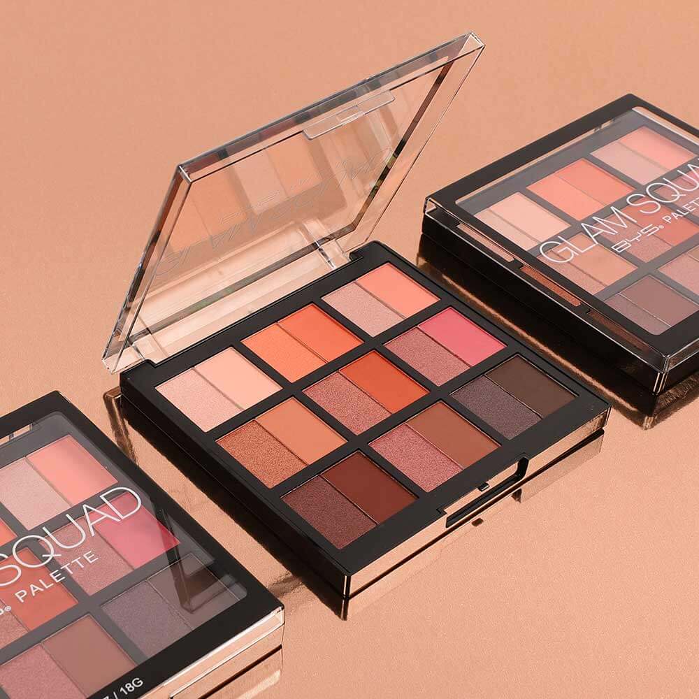 Eyeshadow Palette x18 Matte &amp; Iridescent DUO - Glam Squad | BYS