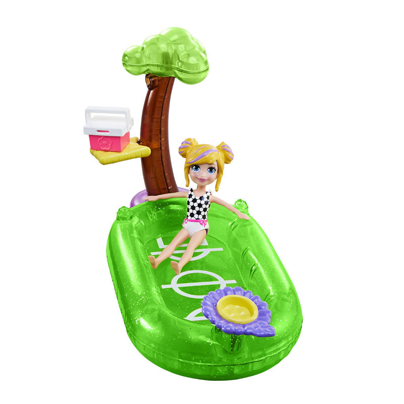Mattel Polly Pocket Κούκλα Με Ρούχα Και Αξεσουάρ Κολύμβησης & Αθλησης (HDW60-HDW61)